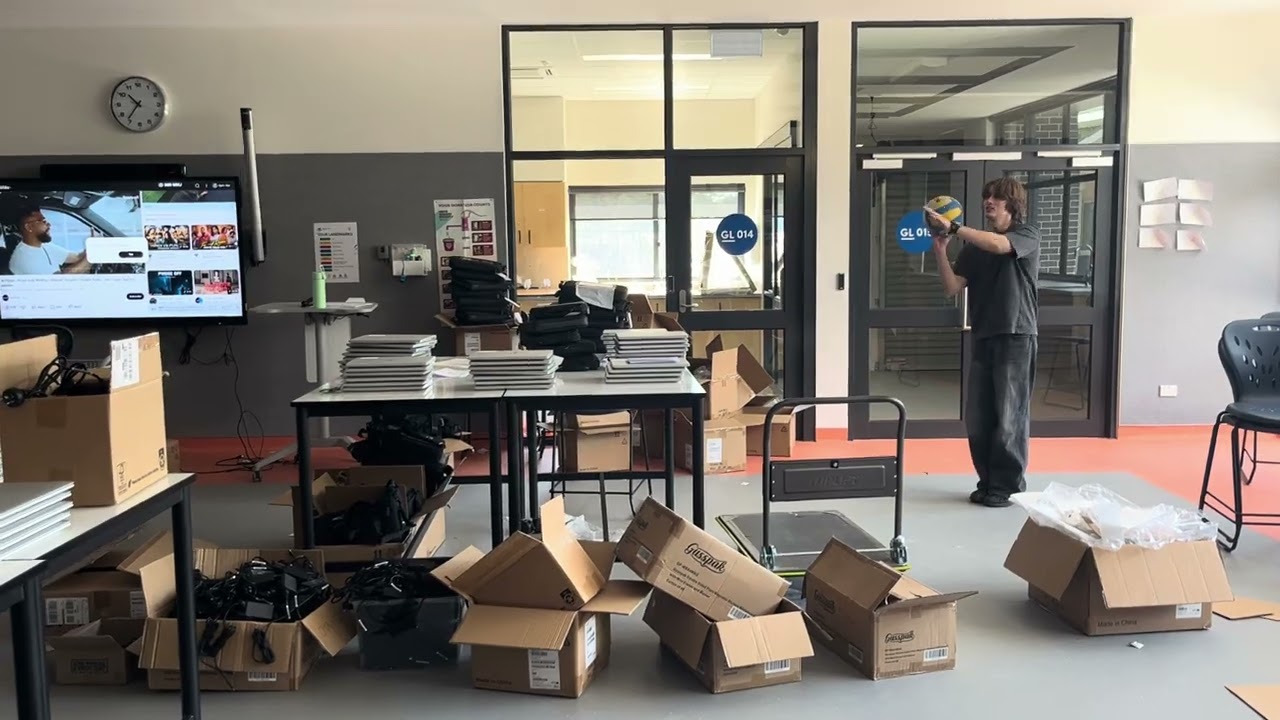 Playing ball in thomas carr college