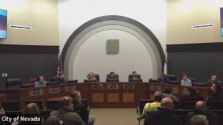 November 24, 2025 Nevada City Council Meeting