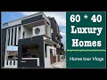 60 by 40 luxury home tour  indian architecture  stylish homes  home tour vlogs in kannada