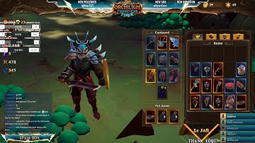 Torchlight Frontiers Alpha 3. Lvling my "AoEmaster" build + farming on max lvl Mage.