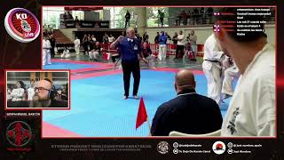 XIII EUROPEAN KYOKUSHIN UNION Thierry Nebleza (FRA) vs Zhakan Aibat (KAZ)