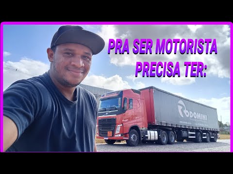 DOCUMENTOS E CURSOS QUE PRECISA PRA SER MOTORISTA DE CAMINHÃO.
