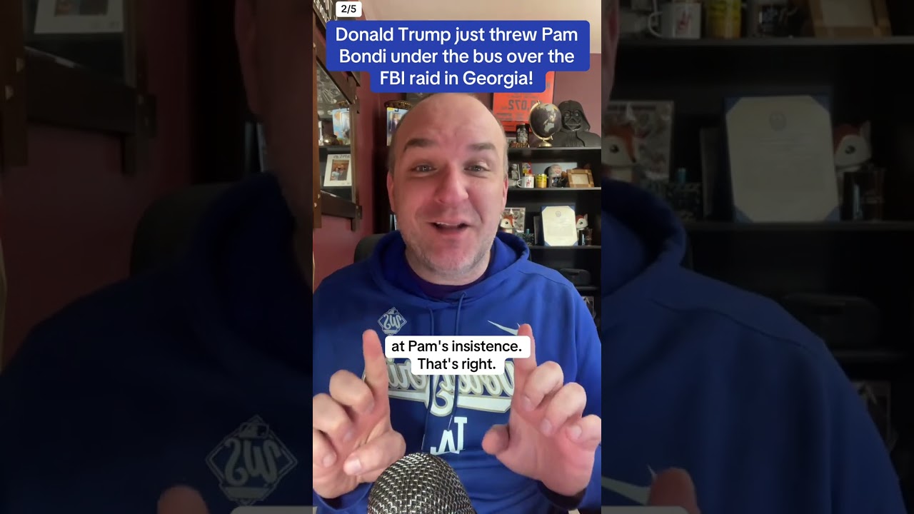 Donald Trump is going to make sure Pam Bondi takes any potential fall! 