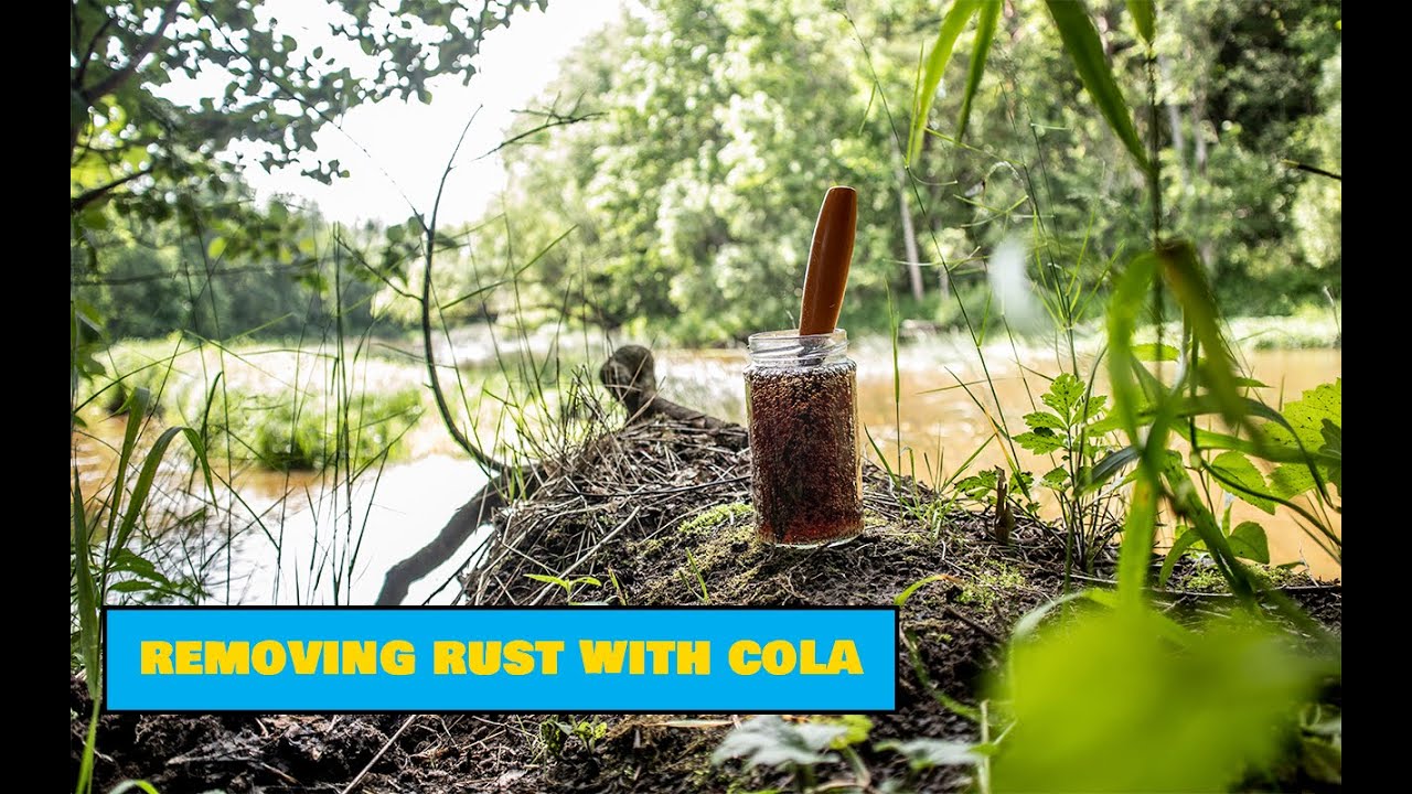 How to Remove Rust from a Knife With Cola - Easy Outdoors Camping Tips ...