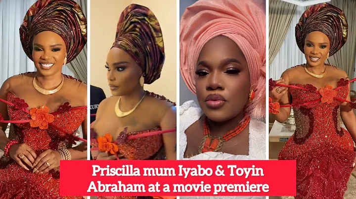 PRISCILLA MUM” IYABO OJO & TOYIN ABRAHAM AT A MOVIE PREMIERE #iyabo #viral