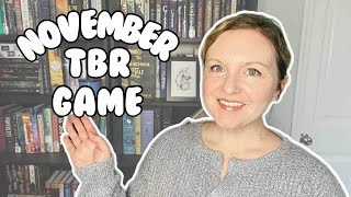 November TBR Game! // bookchara 2024