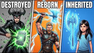 The Evolution Of Thors Hammer In The Mcu Explained