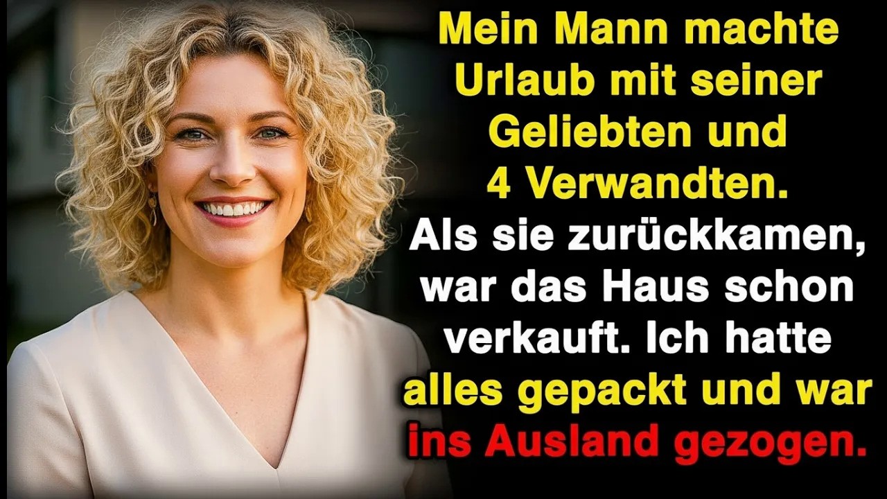 Mein Mann kam mit seiner Geliebten und deren Familie zurück – und unser Haus war bereits verkauft