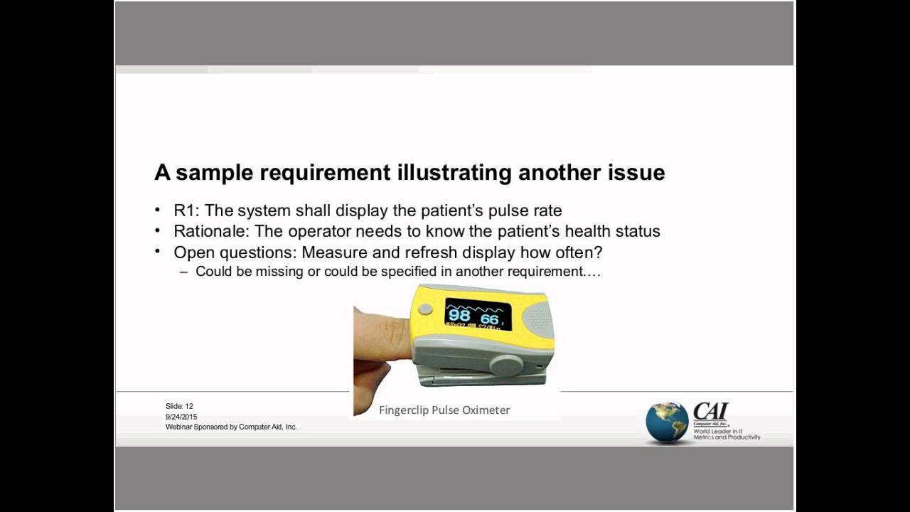 Ideas for Writing Great Software Requirements