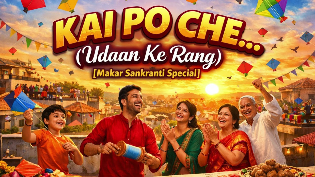 KAI PO CHE… | Udaan Ke Rang | Makar Sankranti Special Song | Kai Po Che song, | kite flying song