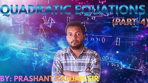 Class10 Mathematics| Quadratic Equation Part4|Discriminant & Nature of Roots | RS Aggarwal Solutions