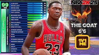 LEGEND SET-SHOT SPECIALIST 6’6 WHO CAN STOP POST SCORING 🔥💪🏽 OVER POWERED 1v1 BUILD in NBA 2k25!
