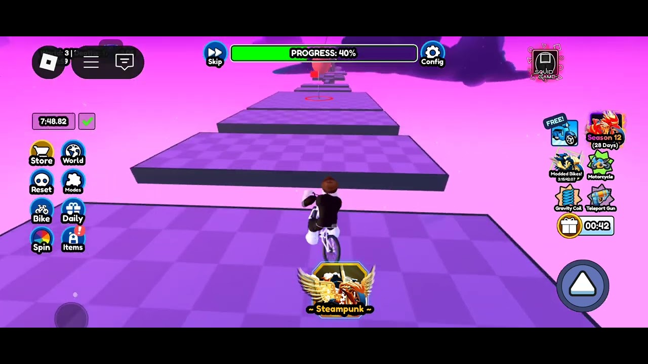 Jogando parquor só que de bicicleta parte 3