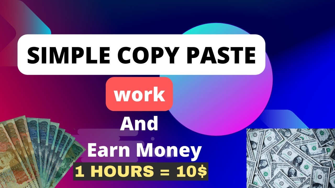 Simple copy paste work and earn money||convert pdf to document and and ...