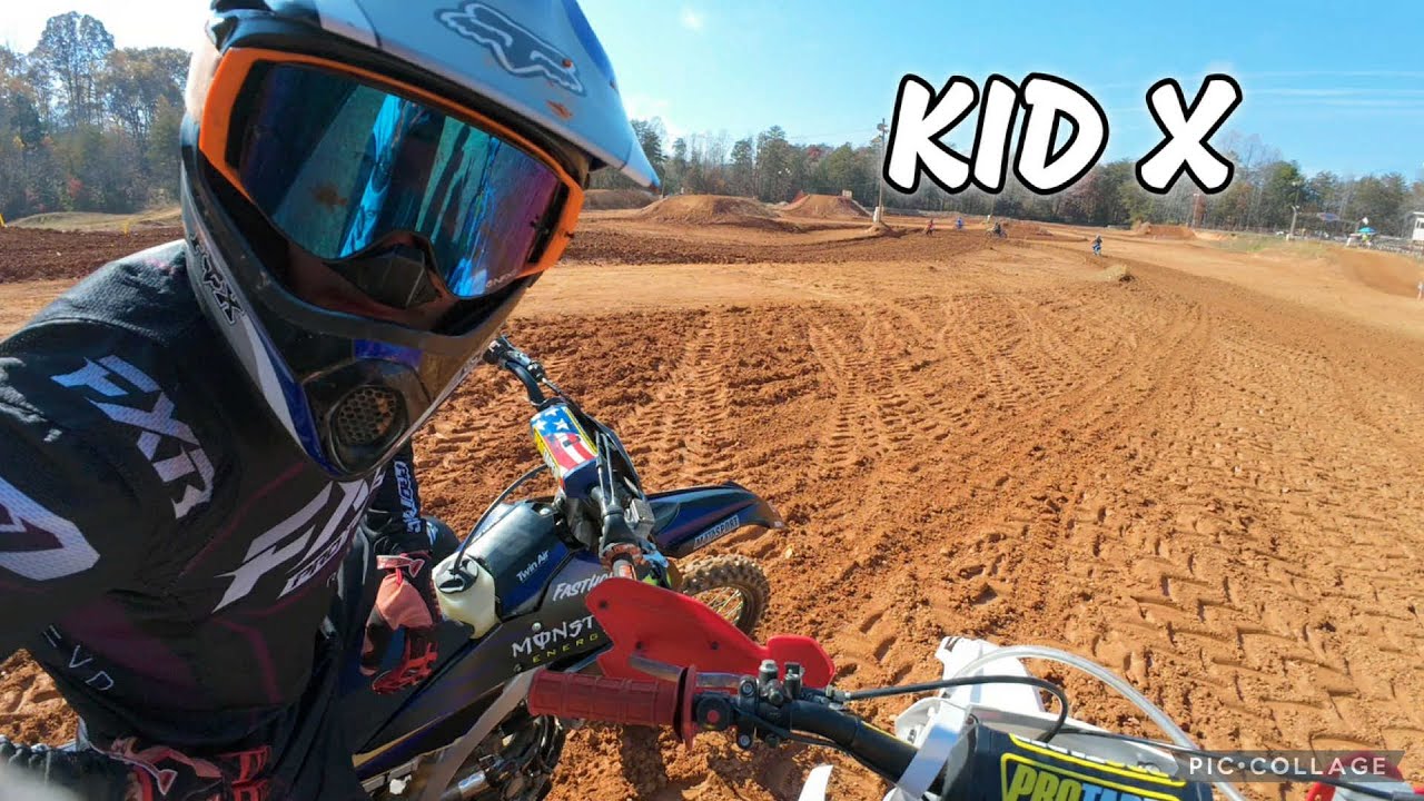 Motocross Track in North Carolina with Kid X at Eastbend 25'