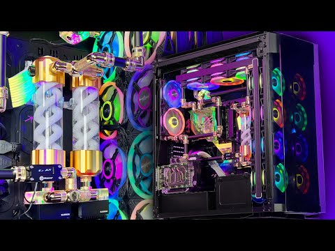 00 CORSAIR 1000Dㅣ12900KSㅣMAXUMUS Z690 Extreme Glacial Watercooled PC