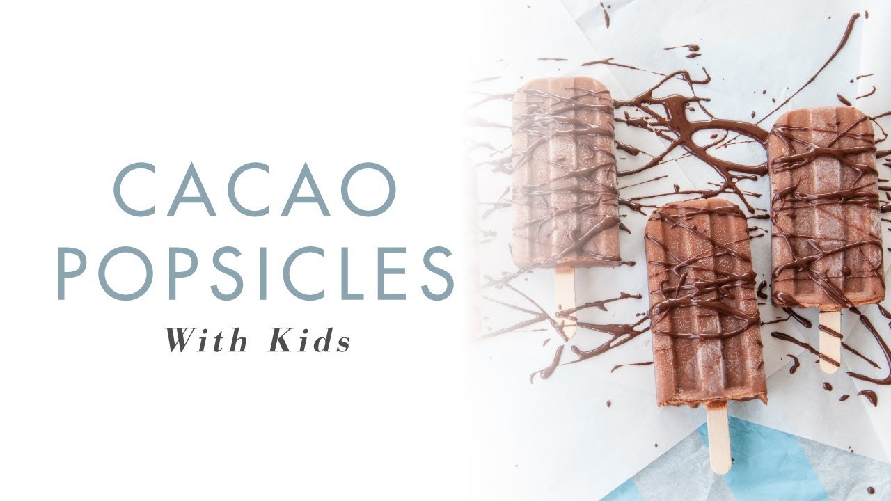 Healthy Popsicle Recipe made with Decadent Cacao Bliss