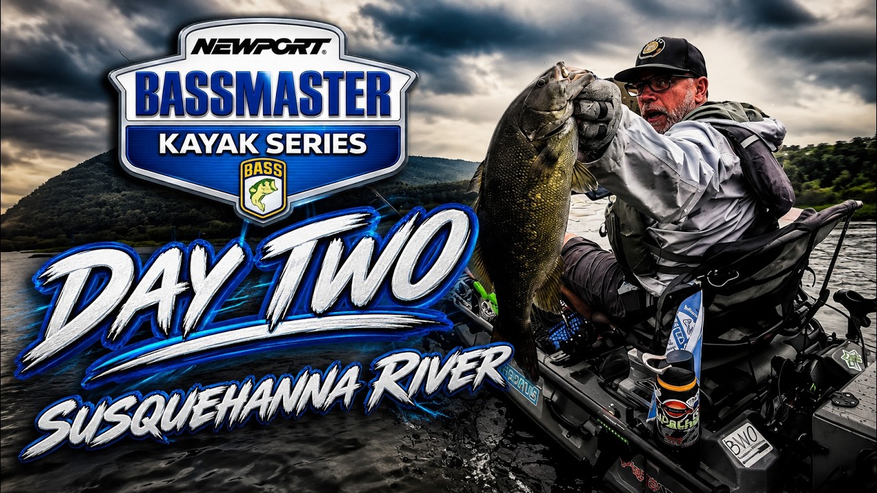 Day 2 Bassmaster Kayak Series on the Susquehanna River.