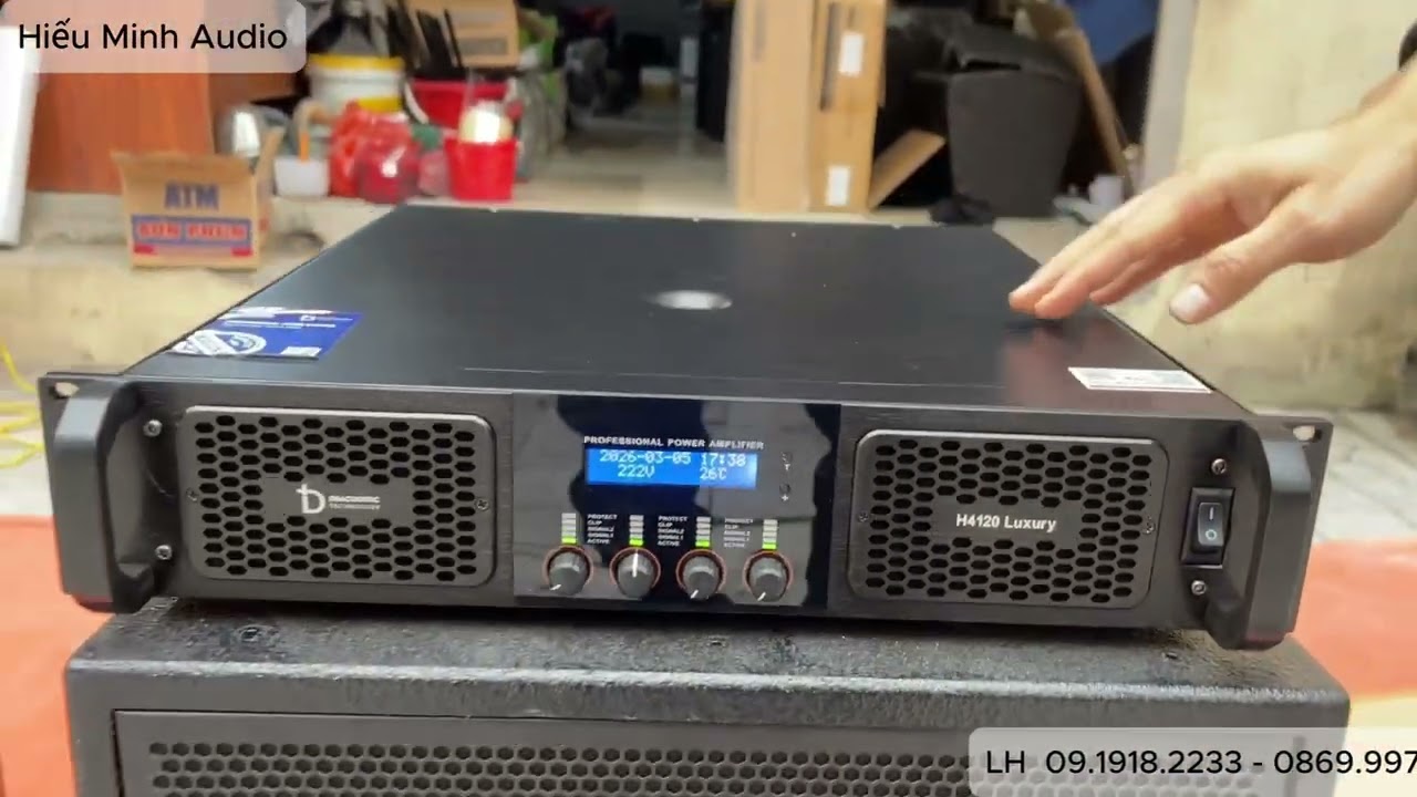 test đấu chập cục đẩy DB h4120 luxury 2026. Cục đẩy cực bền, đẹp hay, giá yêu thương. LH 0919182233