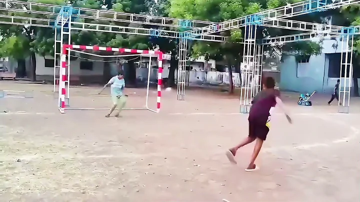 Handball looks too fun 🔥 (via @benszilagyi14) #shorts