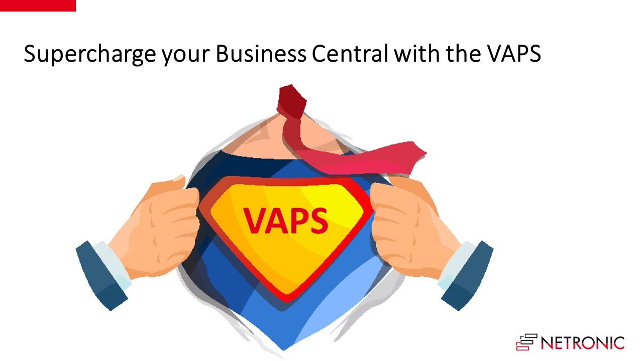 Supercharge your Business Central with an integrated finite capacity  scheduler (VAPS) (Sep 2020)