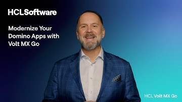 HCL Volt MX Go | Modernize Domino Apps in Record Time