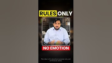 No Emotion Trading  The One Rule Professionals Follow