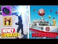 *NOWE* Fortnite Update! Sekretne Zmiany, Event Deadpool, Nowe Skiny (12.30)