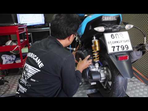 Hurricane Air Filter - Dyno Test - Yamaha AEROX 155cc