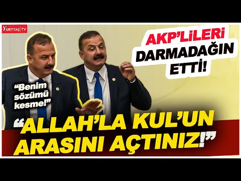 Yavuz Ağıralioğlu kürsüde AKP'lileri darmadağın etti!  \