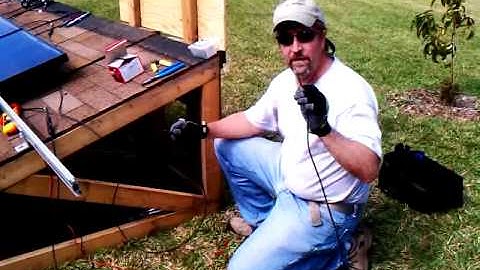Short circuiting a solar array and dc arcing