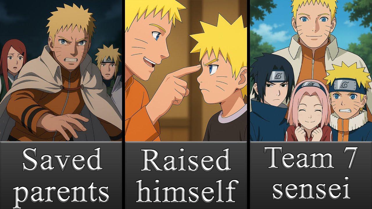What if Naruto Went Back in Time and Saved His Parents?