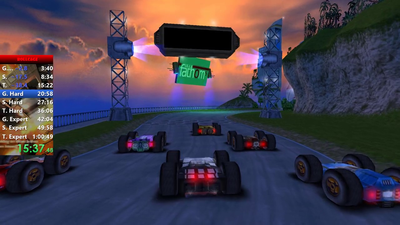 Rollcage Redux - Full Campaign Speedrun - 