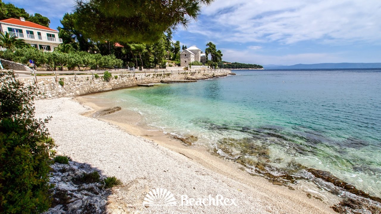 beach Mala Banda, island Brač, Sumartin, Croatia - YouTube