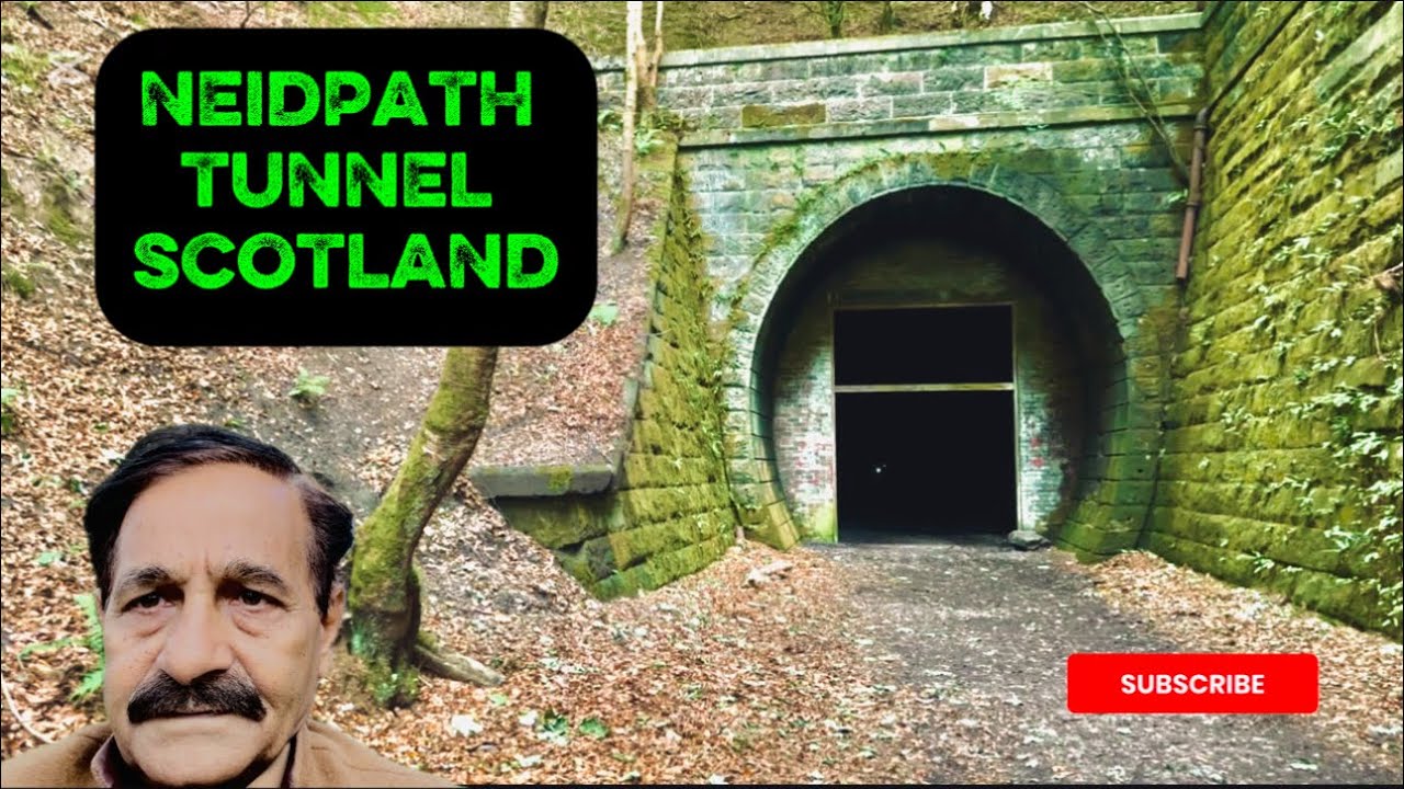 NEIDPATH TUNNEL SCOTTISH BORDERS , 4K , SCOTLAND