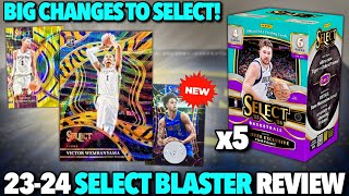 SELECT  IS HERE EARLY (BIG CHANGES)!  202324 Panini Select Basketball Retail Blaster Box Review