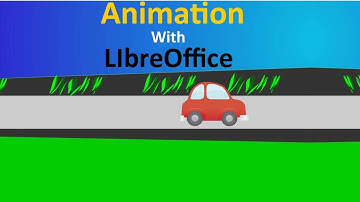 Impress animation | Car Animation In Impress | LibreOffice Impress | Impress Animation |LibreOffice|