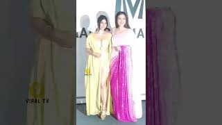 Kajol with sister Tanisha At Manish Malhotra Bridal couture show #shortvideo #shorts #kajol