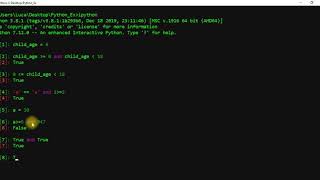 Python_08: Operatori booleani
