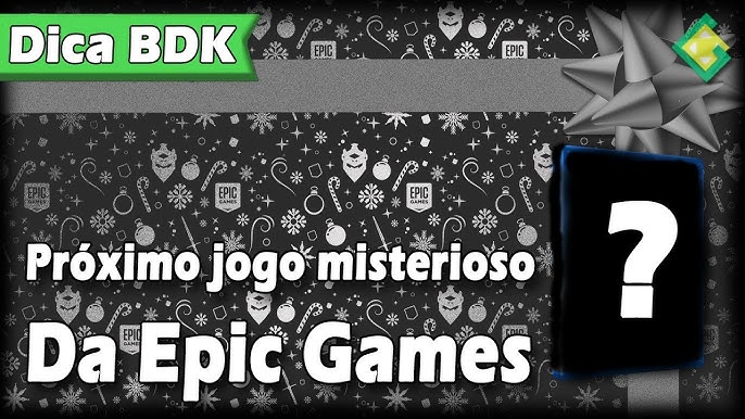 Próximo game gratuito da Epic Games Store será um “jogo misterioso”