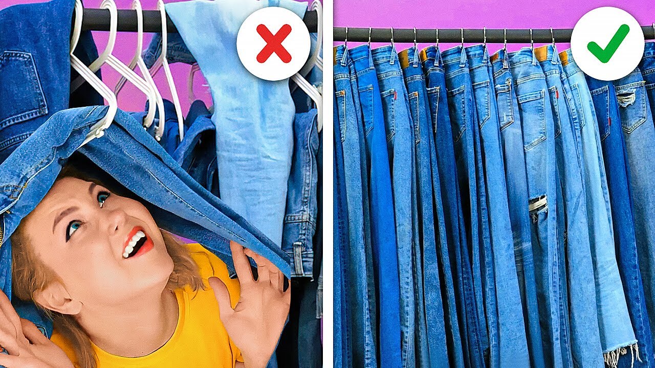 Easy Ways to Organize Your Clothes And Smart Moving Tips