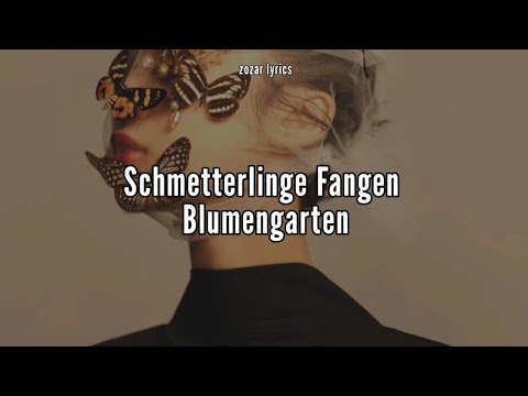 schmetterlinge fangen - blumengarten (legendado português e alemão)
