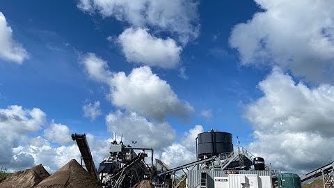 Hệ thống sản xuất cát nhân tạo đồng bộ - Nghiền, rửa cho 2 loại cát