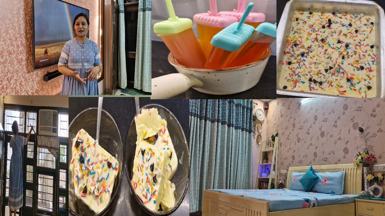 Bedroom New Decor & Organization ||Summer Special Ice-cream & Popsicles ||Anvesha's Creativity