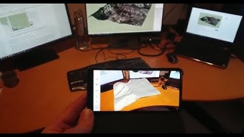 windPRO project shown in AR mode