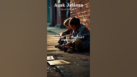 Anak jalanan By AI PROJECT  #song  #music #ai #love #fyp #video