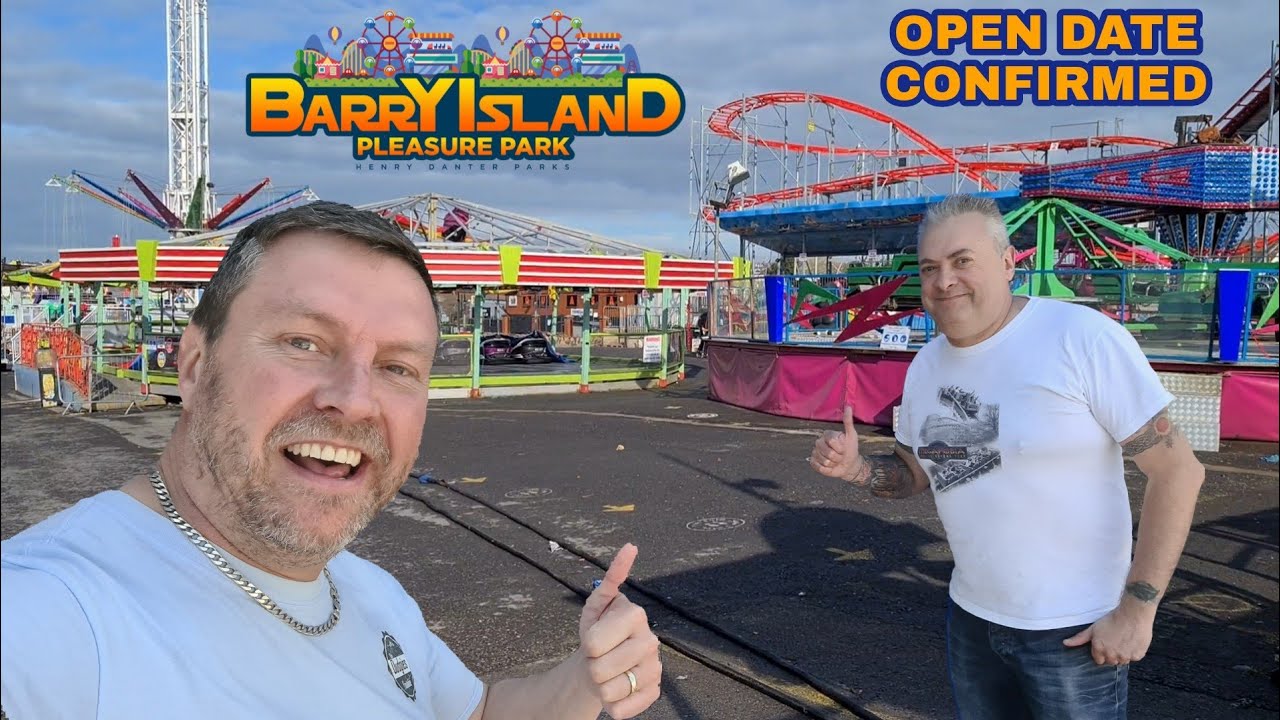 OPEN DATE CONFIRMED FOR BARRY ISLAND PLEASURE PARK - YouTube