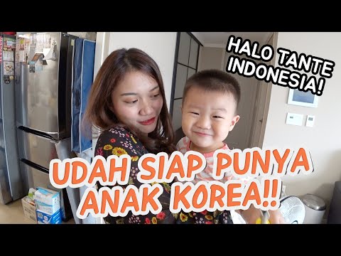 [VLOG KOREA] REAKSI PONAKAN KOREA DAPAT HADIAH DARI TANTE INDONESIA?! 🥰