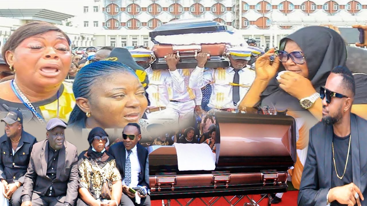 😥 Triste obsèques ya souzy bantu ba comédien ba leli grave