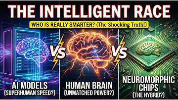 AI Models vs Human Brain vs Neuromorphic Chips Comparison | The Intelligent Race